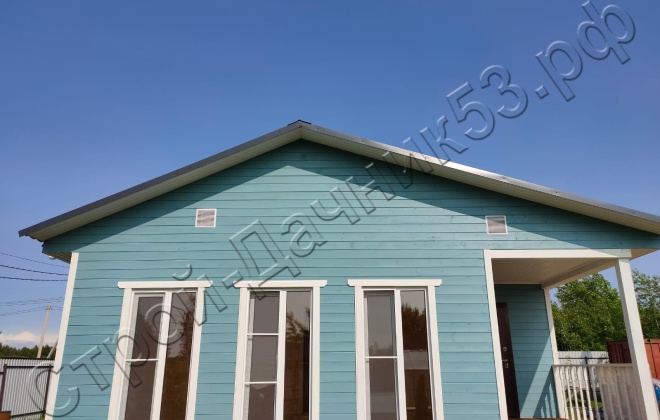 1 Каркасно-щитовой дом Д-23, 8,5х8 м, 68 М², Ленинградская область, Всеволожский район, ДНТ “Поляна-2” (13)